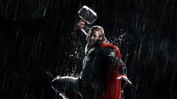 Thor has it all. Wonderful action moments, which are visually stunning. Like when Thor leaps from the balcony, summons his hammer with a little mid-air ...