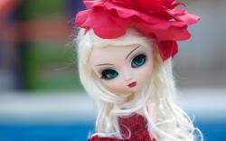 Doll Toy Look Flower