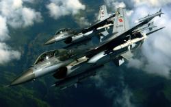 Turkish F16 Jet Fighter
