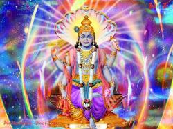 (Incarnation as the Pre-eminent man) : Lord Vishnu took his first incarnation as the pre-eminent man,with a desire to commence creation.