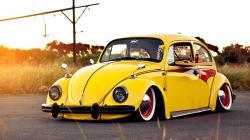Volkswagen Beetle Bug Yellow