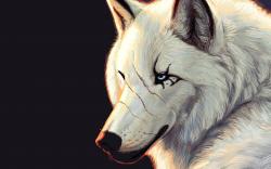 White wolf art