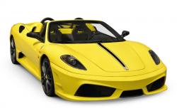 Image for Yellow Sports Car White Background