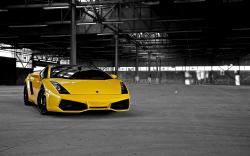 Download the following Free Yellow Lamborghini Wallpaper 35103 by clicking the orange button positioned underneath the "Download Wallpaper" section.