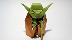 Origami Jedi Master Yoda (Fumiaki Kawahata)